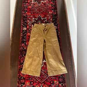 Madewell wide leg crop